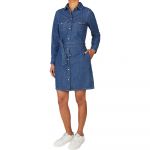 Pepe Jeans Vestido Curto De Manga Comprida Regular Denim S