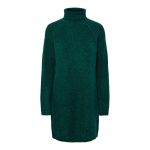 Pieces Vestido De Manga Comprida Ellen High Neck Knit Trekking Green XL