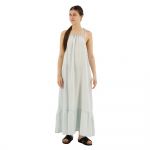 Replay Vestido Longo Sem Mangas W9004a.000.54e 49a Light Blue S