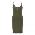 Alpha Industries Vestido Sem Mangas Basic Small Logo Dark Olive S