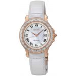 Seiko Relógio Premier Branco/Rosa Dourado/Madrepérola - SXDF08P1