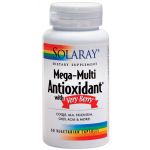 Solaray Mega-Multi Antioxidant with Very Berry 60 Cápsulas