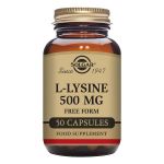 Solgar L-Lysine 500mg 50 Cápsulas
