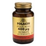 Solgar Folacin Folic Acid 400Mcg 250 comprimidos