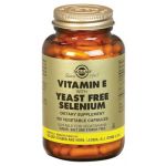 Solgar Vitamin E with Yeast Free Selenium 100 Cápsulas