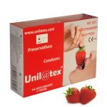 Unilatex Preservativos Vermelhos Morango x144