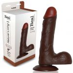 Toyz4Lovers Dildo Real Rapture Fire Passion 8" Black