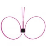 Shots Toys Ouch! Algemas Zip Tie Cuffs Extended Pink