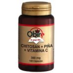 Obire Quitosana + Abacaxi + Vitamina C 360mg 100 Cápsulas