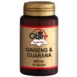 Obire Ginseng + Guaraná 400mg 90 Cápsulas