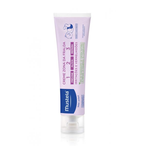 Mustela Zona da Fralda Creme 1,2,3 50gr - Compara preços