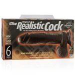 Doc Johnson Dildo The Realistic Cock 6" Black