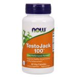 Now TestoJack 100 60 Cápsulas Vegetais