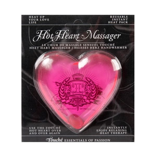 Touché Massajador Hot Heart Massager Médio Rosa Kuantokusta