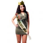 Femarvi Faixa e Coroa "A Rainha da Festa" em Espanhol