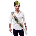 Femarvi Faixa e Coroa "O Rei da Festa" em Espanhol