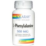 Solaray L-Phenylalanine 500mg 60 Cápsulas