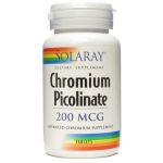 Solaray Chromium Picolinate 200mcg 50 Comprimidos