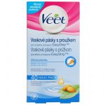 Veet Wax Strips Vitamin E & Almond Oil Sensitive 40 unidades