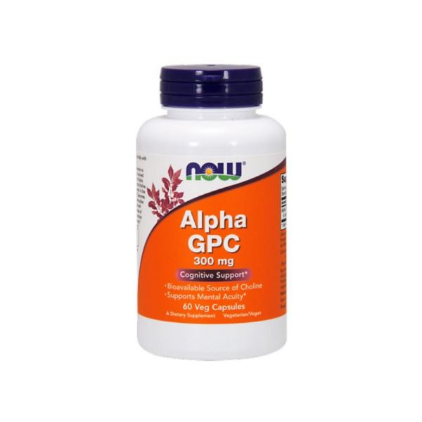 Now Alpha GPC 60 Cápsulas Vegetais | KuantoKusta