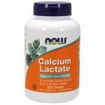 Now Calcium Lactate 650mg 250 Cápsulas
