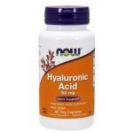 Now Hyaluronic Acid 100mg 60 Cápsulas