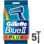 Gillette Laminas Barbear Blue II Plus Pack de 5