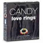 Spencer Fleetwood 3 Anéis para O Pénis Candy Love Rings