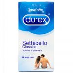 Durex Preservativos Settebello Classico x6