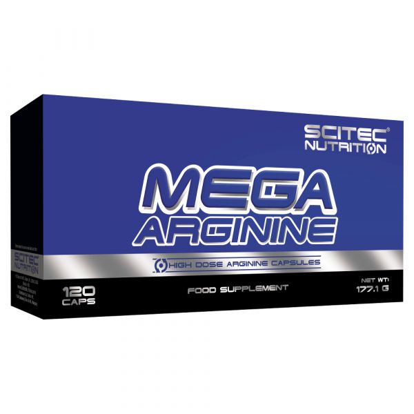 Scitec Mega Arginine 120 cápsulas | KuantoKusta