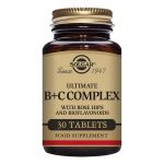 Solgar Ultimate B + C Complex 30 Comprimidos | KuantoKusta