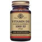 Solgar Vitamin D3 1000 UI 100 Cápsulas