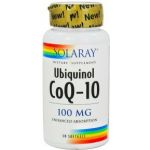 Solaray Ubiquinol CoQ-10 100mg 30 Cápsulas
