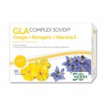 Sovex GLA Complex Onagra + Borragem + Vitamina E 60 Cápsulas