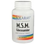 Solaray MSM & Glucosamine 500/250mg 90 Cápsulas