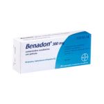 Benadon Vitamina B6 300mg 10 Comprimidos