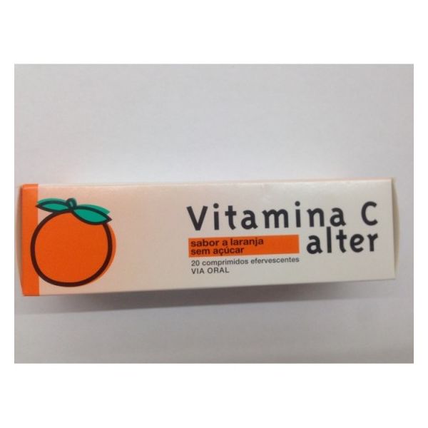 Alter Vitamina C Laranja 1000mg Comprimidos Efervescentes Kuantokusta