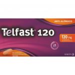Telfast 120 Rinite Alérgica 10 Comprimidos