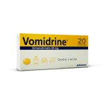 Vomidrine Antiemético 50mg 20 Comprimidos