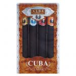 Cuba Classic Cuba Gold, Cuba Blue, Cuba Red, Cuba Orange Eau de Toilette 4x35ml coffret (Original)