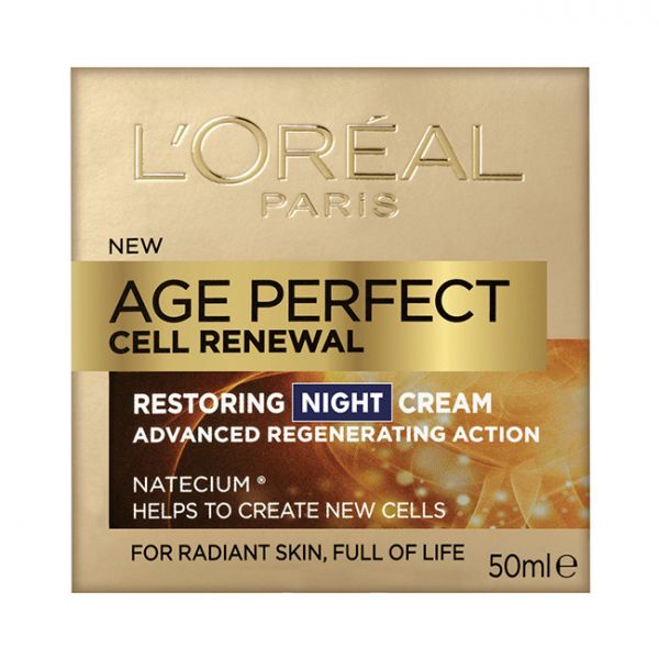 L'Oréal Age Perfect Cell Renew Night Cream 50ml | KuantoKusta