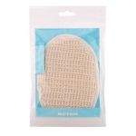 Beter Sisal and Cotton Glove Scrub for Bath with Flange
