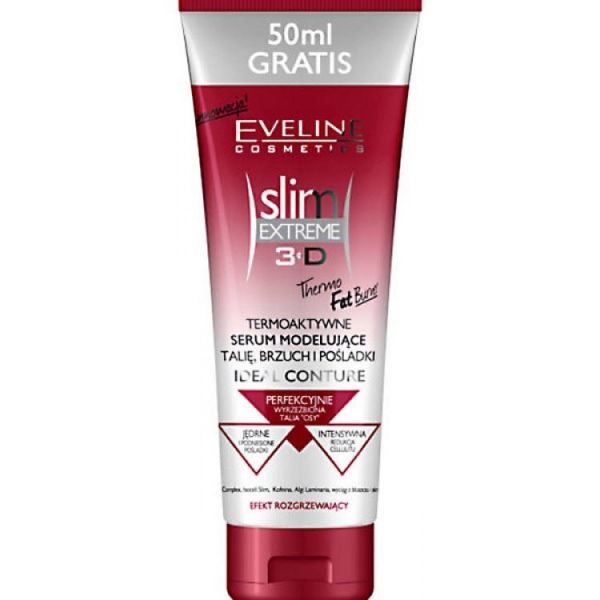 Eveline Slim Extreme 3d Thermo Active Modelling Serum Body 250ml Kuantokusta