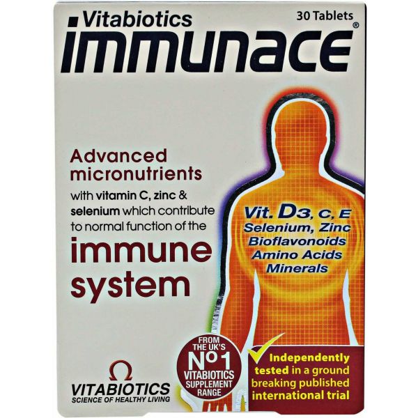 Vitabiotics Immunace Original 1 A Day 30 Comprimidos Kuantokusta