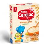 Nestlé Cerelac Farinha 8 Cereais e Mel 6M+ 250g