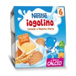 Nestlé iogolino Cereais e Bolacha Maria 6M+ 4x100g
