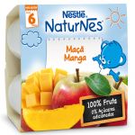 Nestlé NaturNes Copinho de Maça e Manga 6M+ 4x100g