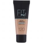 Maybelline Fit Me Matte and Poreless Base Líquida Tom 120 Classic Ivory 30ml