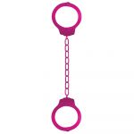 Shots Toys Ouch! Algemas para os Tornozelos Metal Ankle Cuffs Pink