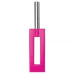 Shots Toys Ouch! Palmatória Leather Gap Paddle Pink